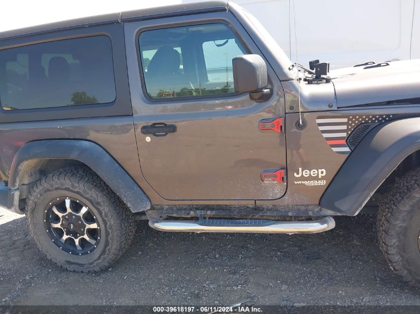 2021 Jeep Wrangler Sport S 4X4 VIN: 1C4GJXAN2MW578585 Lot: 39618197