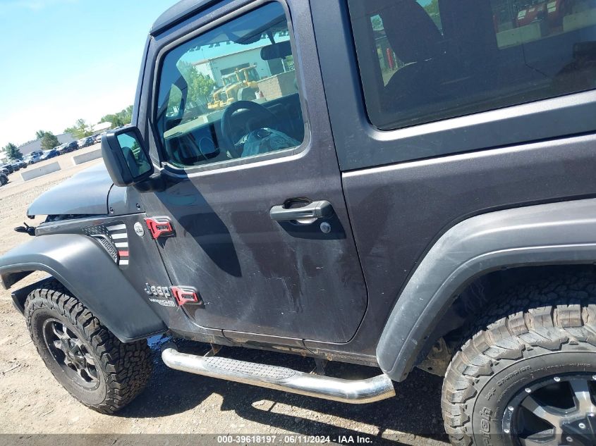 2021 Jeep Wrangler Sport S 4X4 VIN: 1C4GJXAN2MW578585 Lot: 39618197