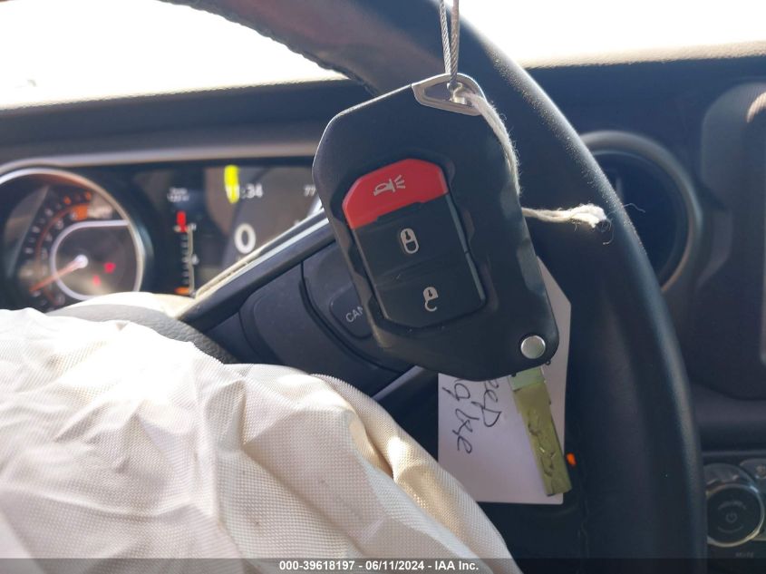 2021 Jeep Wrangler Sport S 4X4 VIN: 1C4GJXAN2MW578585 Lot: 39618197