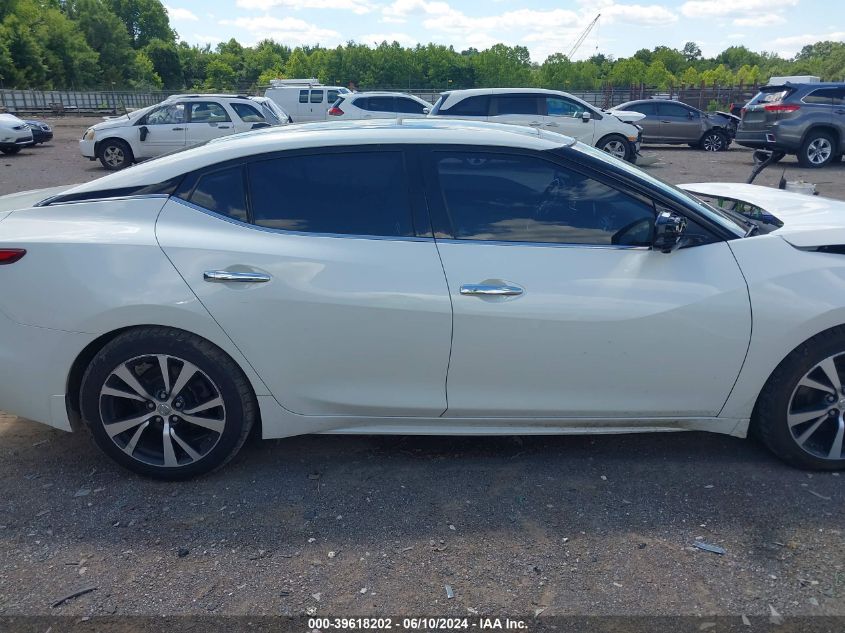 2017 Nissan Maxima 3.5 Platinum VIN: 1N4AA6APXHC419411 Lot: 39618202