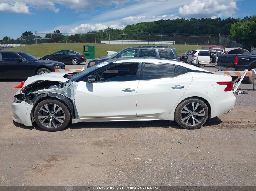 2017 Nissan Maxima 3.5 Platinum VIN: 1N4AA6APXHC419411 Lot: 39618202