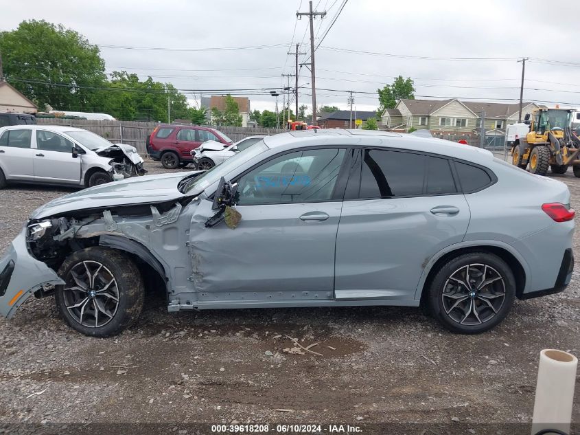 2024 BMW X4 xDrive30I VIN: 5UX33DT0XR9V12900 Lot: 39618208