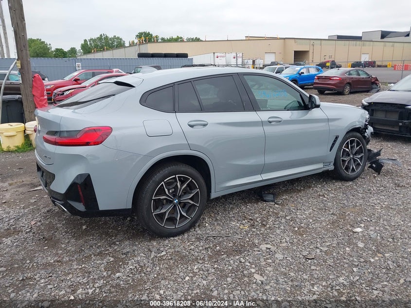 2024 BMW X4 xDrive30I VIN: 5UX33DT0XR9V12900 Lot: 39618208