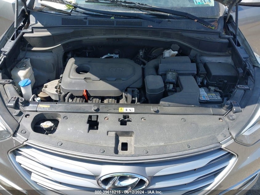 VIN 5NMZUDLB5HH006503 2017 HYUNDAI SANTA FE SPORT 2.4L