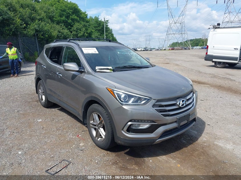 VIN 5NMZUDLB5HH006503 2017 HYUNDAI SANTA FE SPORT 2.4L