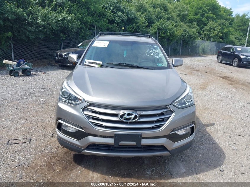 VIN 5NMZUDLB5HH006503 2017 HYUNDAI SANTA FE SPORT 2.4L