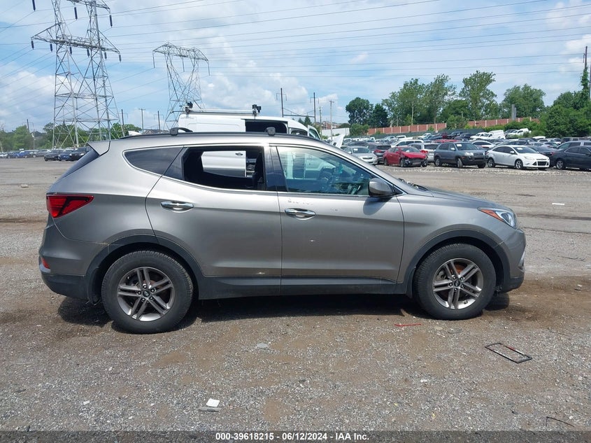 VIN 5NMZUDLB5HH006503 2017 HYUNDAI SANTA FE SPORT 2.4L