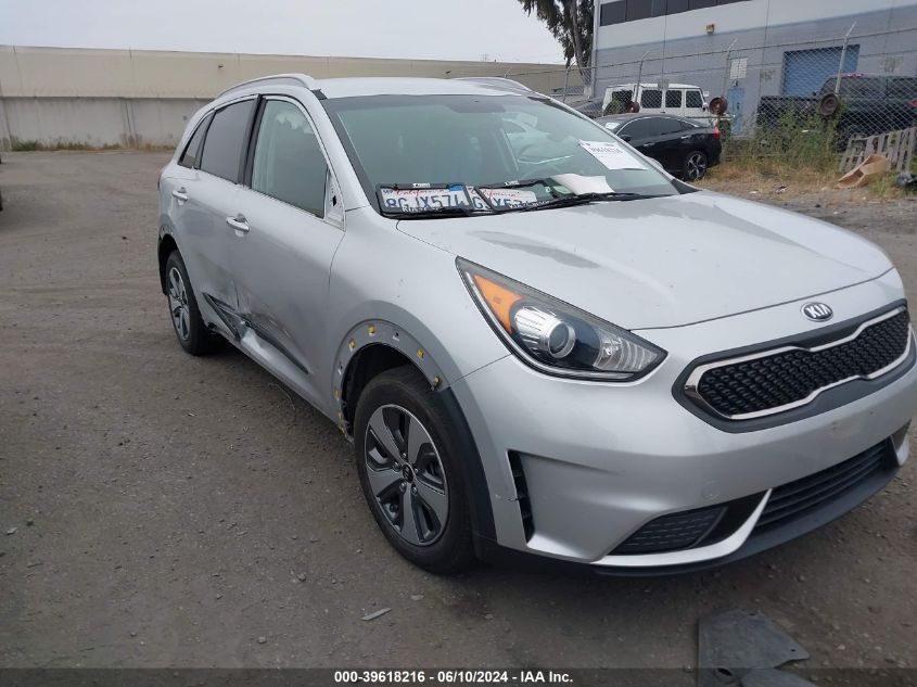 2018 Kia Niro Lx VIN: KNDCB3LC0J5212013 Lot: 39618216