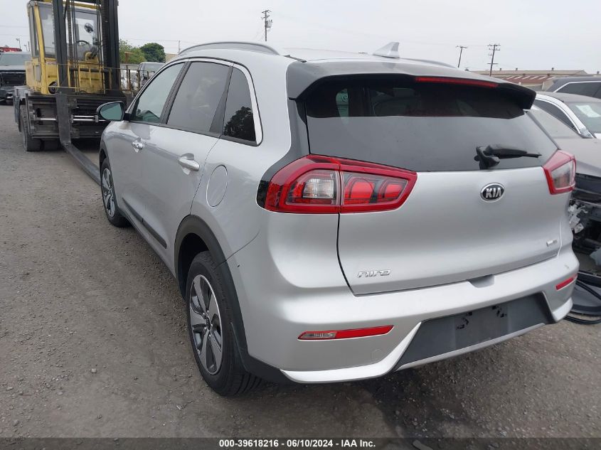 2018 Kia Niro Lx VIN: KNDCB3LC0J5212013 Lot: 39618216