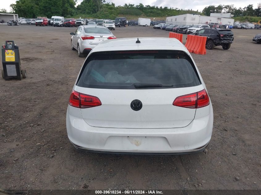 2015 Volkswagen Golf Gti 2.0T S 4-Door VIN: 3VW5T7AU7FM016125 Lot: 39618234