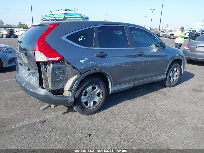 2014 Honda Cr-V Lx VIN: 3CZRM3H35EG711735 Lot: 39618238