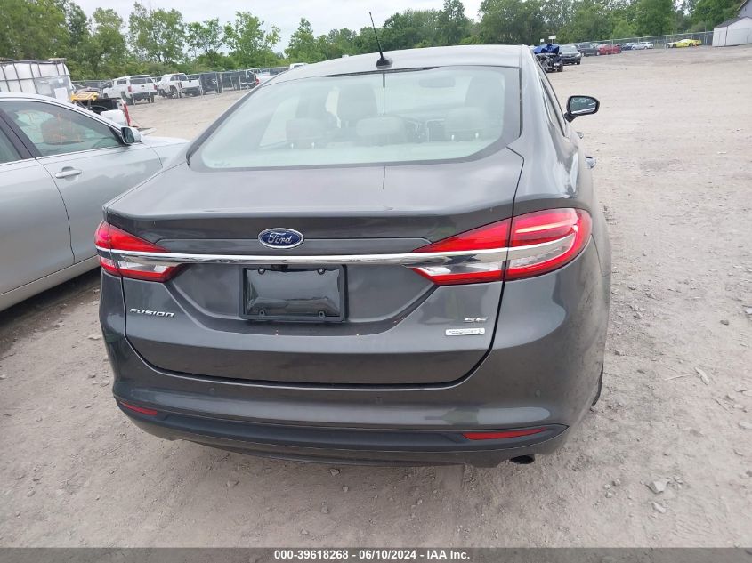 2018 Ford Fusion Se VIN: 3FA6P0HD9JR239065 Lot: 39618268