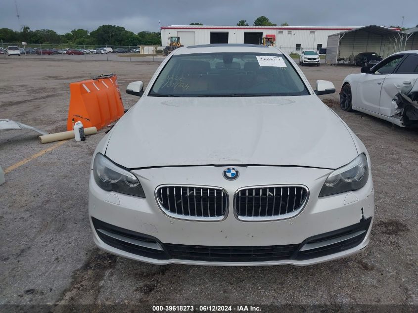 2014 BMW 528I VIN: WBA5A5C52ED504702 Lot: 39618273