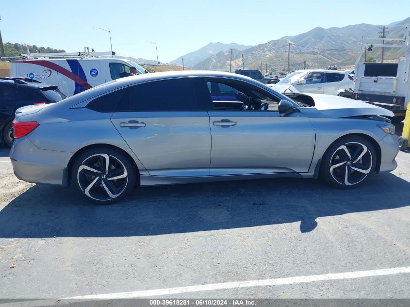 2022 Honda Accord Sport VIN: 1HGCV1F32NA050195 Lot: 39618281