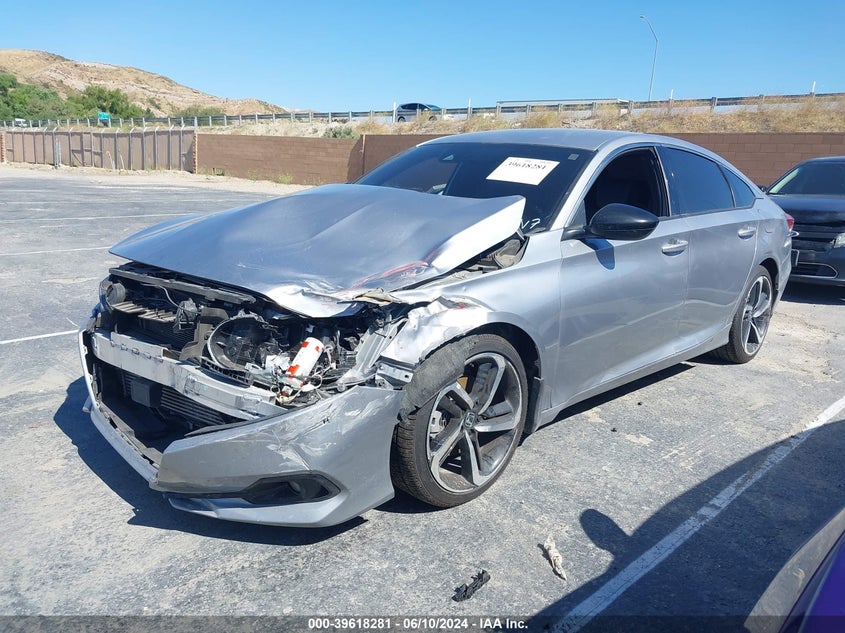 VIN 1HGCV1F32NA050195 2022 HONDA ACCORD SPORT