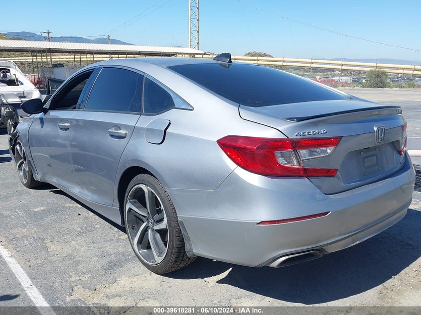 VIN 1HGCV1F32NA050195 2022 HONDA ACCORD SPORT