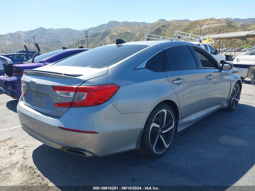 VIN 1HGCV1F32NA050195 2022 HONDA ACCORD SPORT