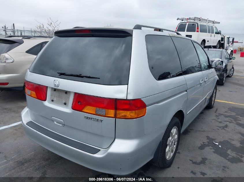 2002 Honda Odyssey Ex-L VIN: 5FNRL18932B042822 Lot: 39618306