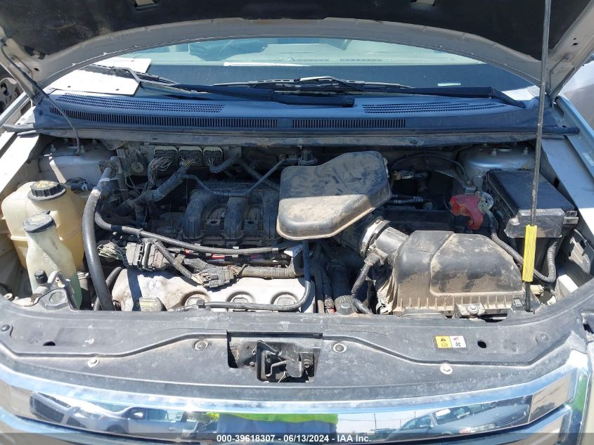 2010 Ford Edge Sel VIN: 2FMDK3JC4ABA36209 Lot: 39618307