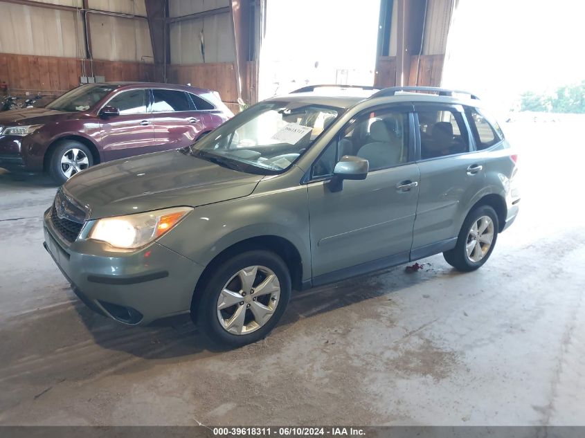 2014 Subaru Forester 2.5I Premium VIN: JF2SJAECXEH430028 Lot: 39618311