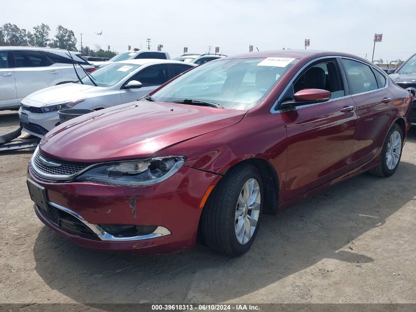 2015 CHRYSLER 200 C - 1C3CCCCG5FN519494