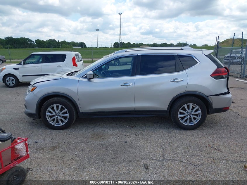 2018 Nissan Rogue Sv VIN: JN8AT2MT3JW453138 Lot: 39618317