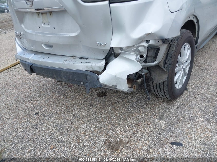 2018 Nissan Rogue Sv VIN: JN8AT2MT3JW453138 Lot: 39618317