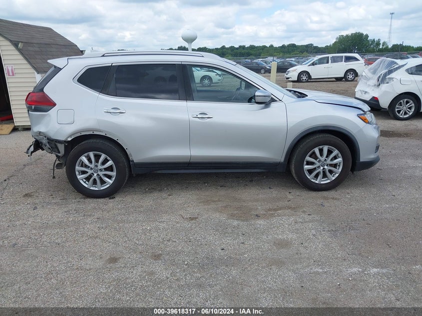 2018 Nissan Rogue Sv VIN: JN8AT2MT3JW453138 Lot: 39618317