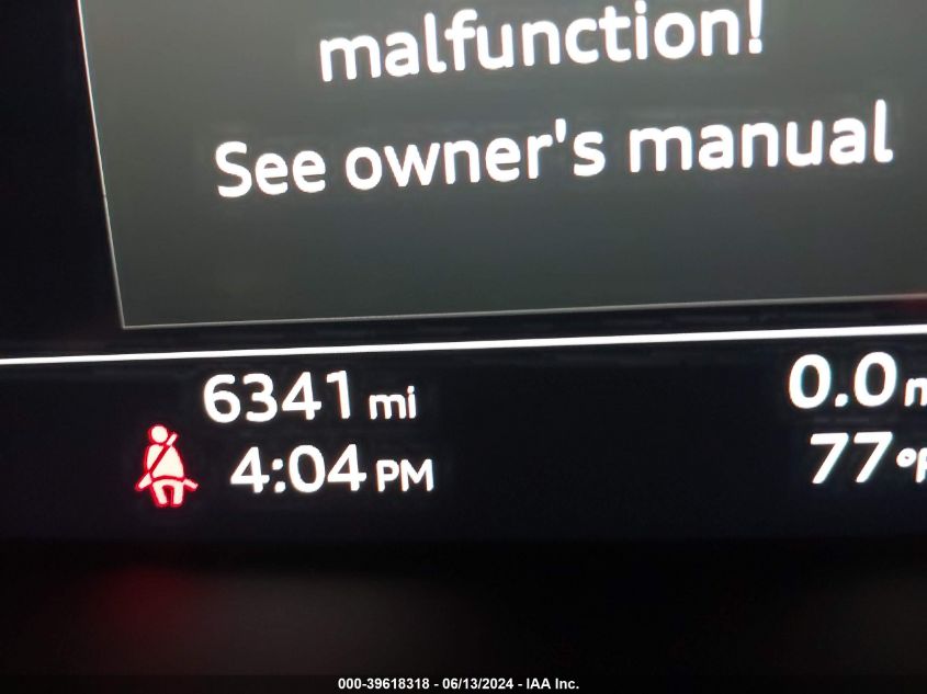 2023 Audi S5 Sportback Premium Plus Tfsi Quattro Tiptronic VIN: WAUC4CF58PA057392 Lot: 39618318