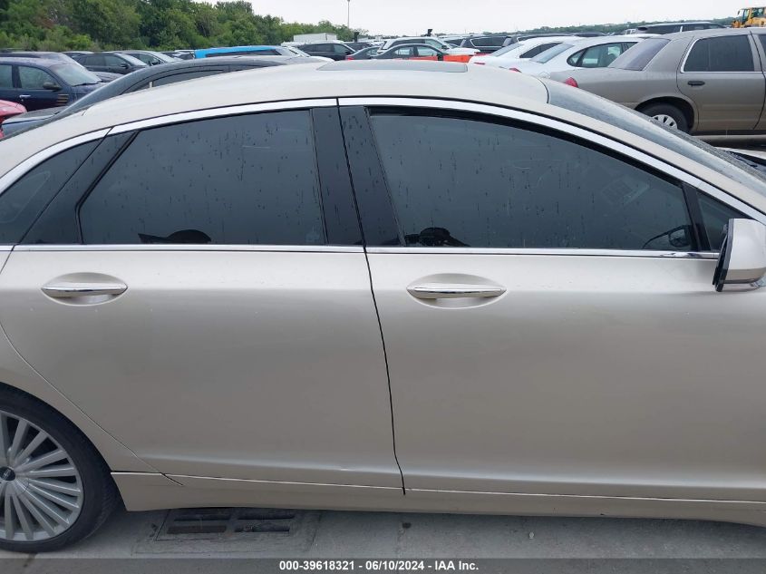 2017 Lincoln Mkz Reserve VIN: 3LN6L5E99HR608614 Lot: 39618321