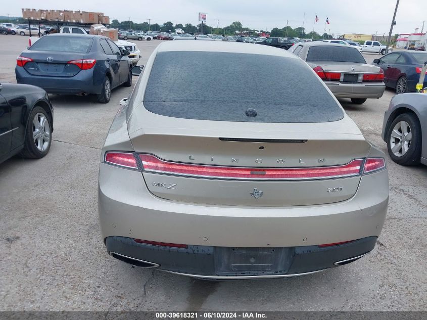2017 Lincoln Mkz Reserve VIN: 3LN6L5E99HR608614 Lot: 39618321