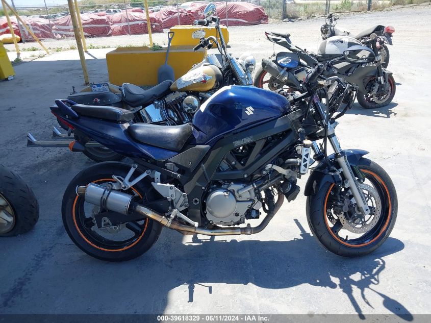 2008 Suzuki Sv650 VIN: JS1VP53AX82102371 Lot: 39618329