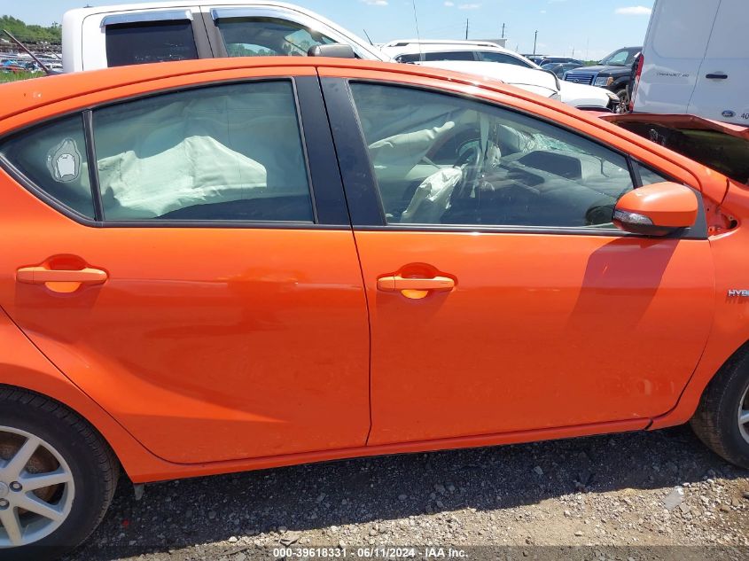 2013 Toyota Prius C Three VIN: JTDKDTB37D1043692 Lot: 39618331