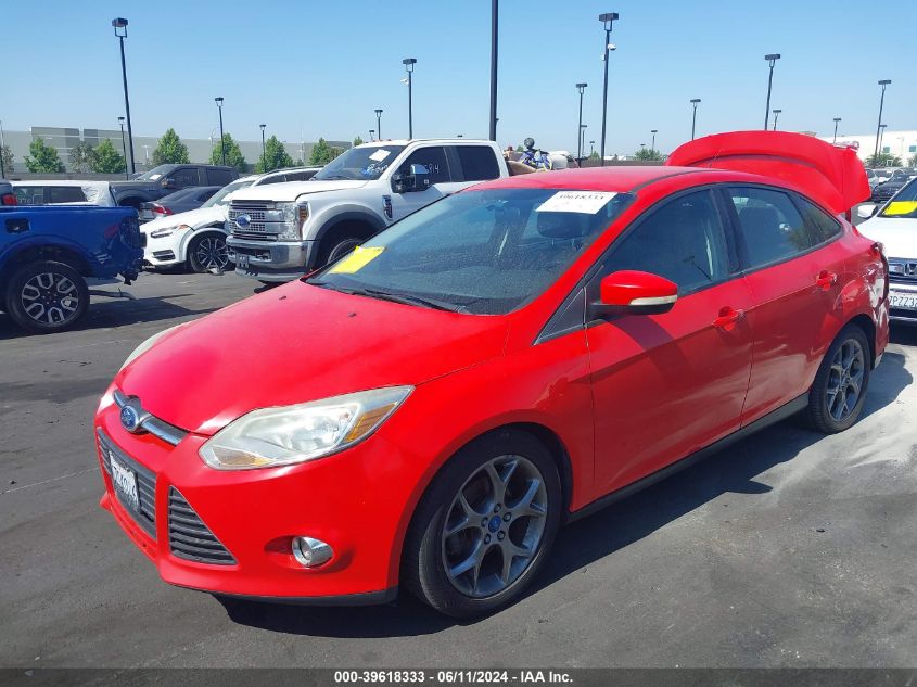 2013 Ford Focus Se VIN: 1FADP3F24DL252724 Lot: 39618333