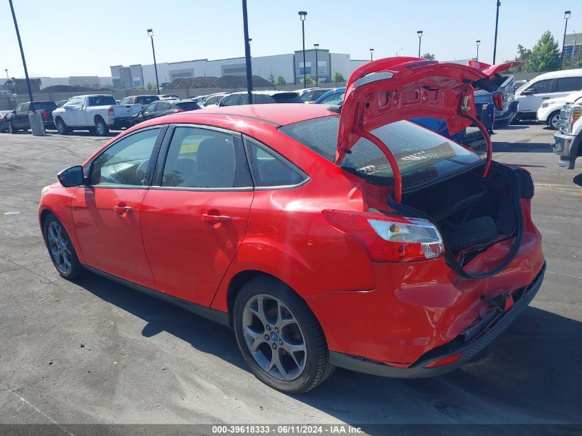 2013 Ford Focus Se VIN: 1FADP3F24DL252724 Lot: 39618333