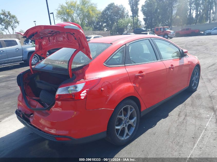 2013 Ford Focus Se VIN: 1FADP3F24DL252724 Lot: 39618333