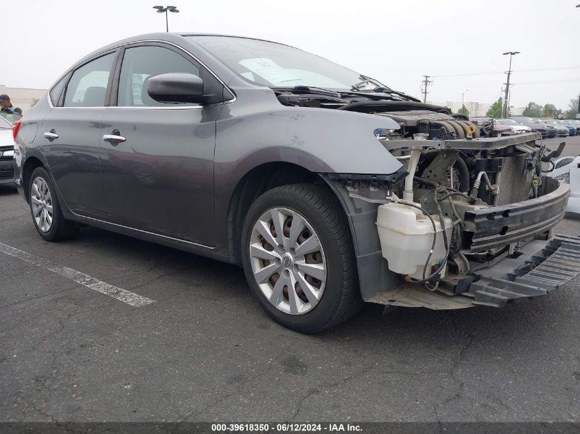 2016 NISSAN SENTRA S/SV/SR/SL - 3N1AB7AP1GY290609