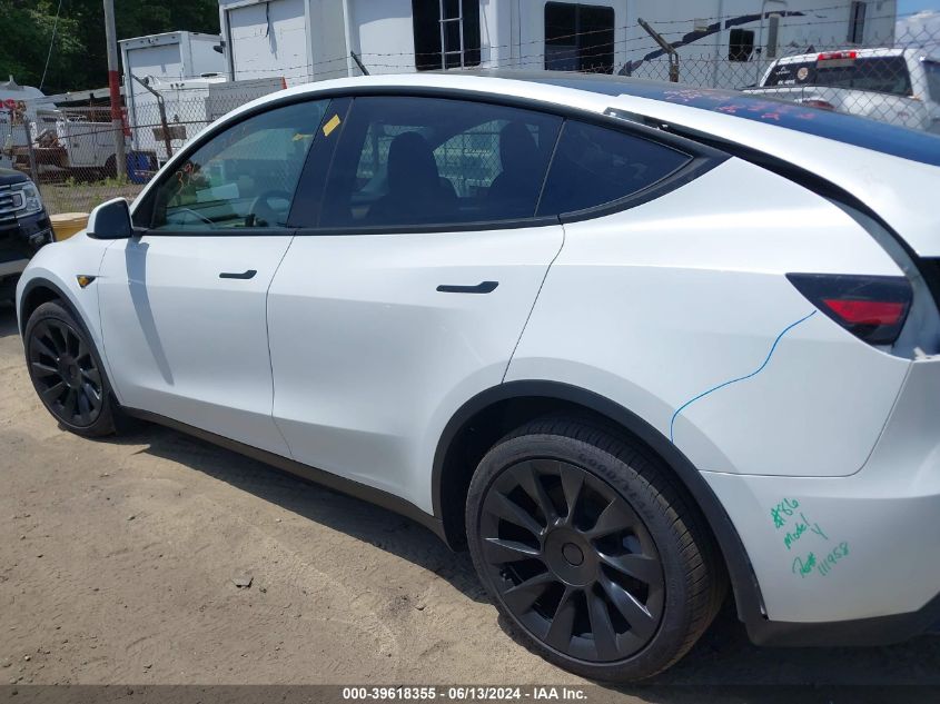 2023 TESLA MODEL Y AWD/LONG RANGE DUAL MOTOR ALL-WHEEL DRIVE - 7SAYGDEE5PA046607