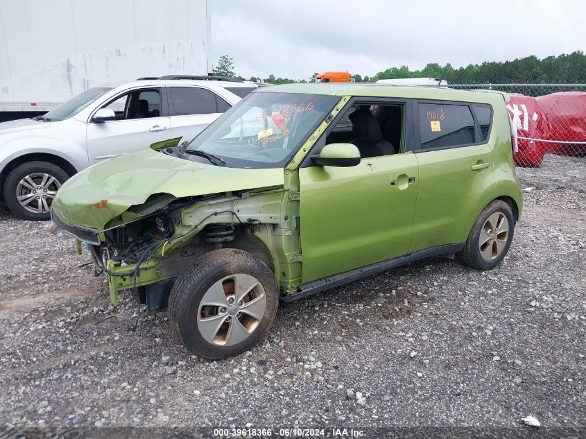 2016 Kia Soul VIN: KNDJN2A28G7825450 Lot: 39618366