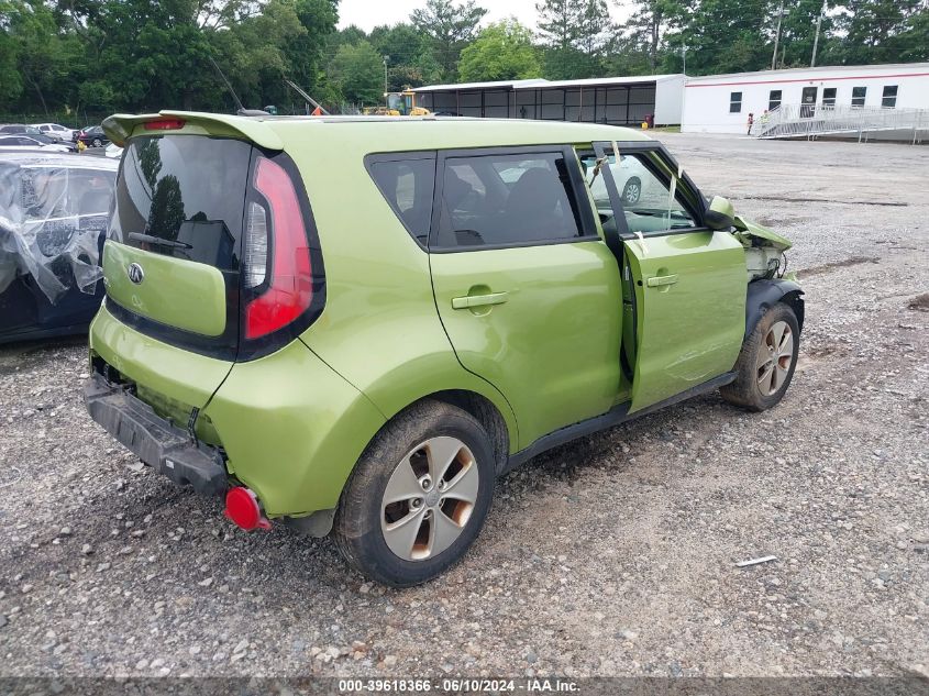 2016 Kia Soul VIN: KNDJN2A28G7825450 Lot: 39618366