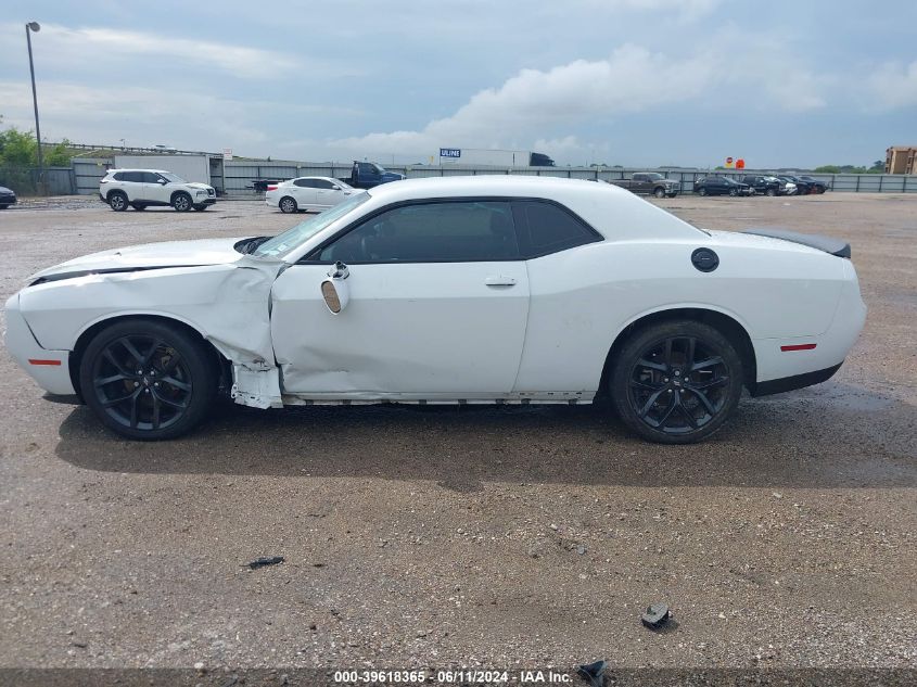 2022 Dodge Challenger Sxt VIN: 2C3CDZAG0NH181769 Lot: 39618365