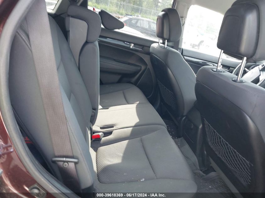 2012 Kia Sorento Lx VIN: 5XYKTCA62CG274772 Lot: 39618369