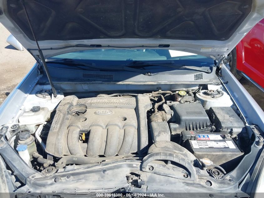 2008 Kia Optima Ex VIN: KNAGE123585169018 Lot: 39618380