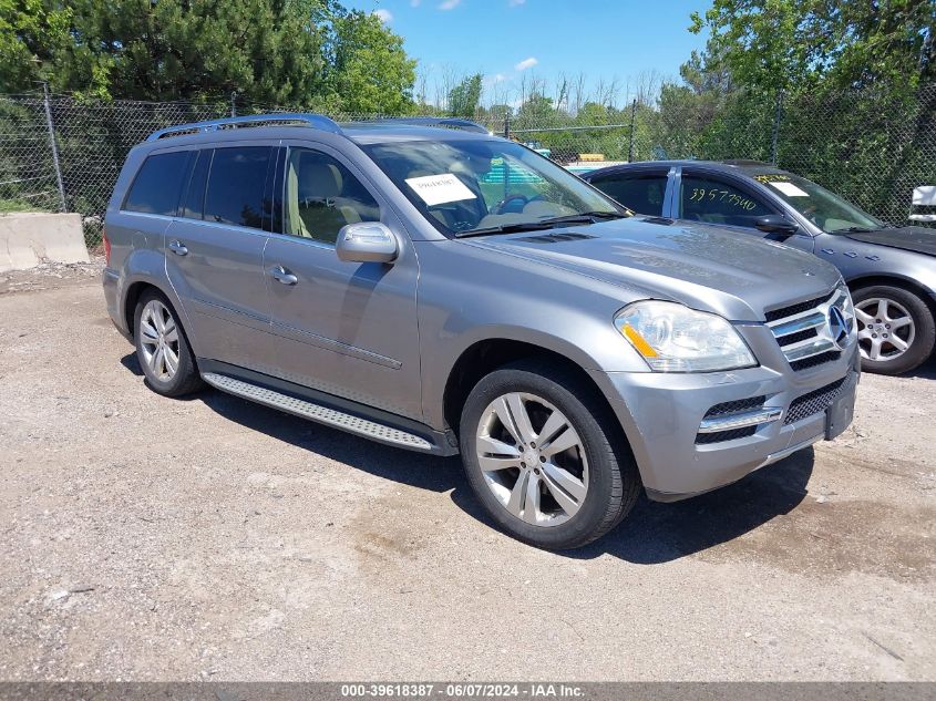 2010 Mercedes-Benz Gl 450 4Matic VIN: 4JGBF7BE0AA533711 Lot: 39618387