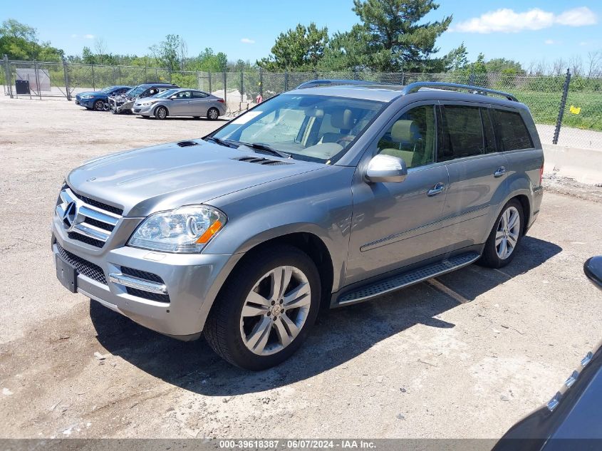 2010 Mercedes-Benz Gl 450 4Matic VIN: 4JGBF7BE0AA533711 Lot: 39618387