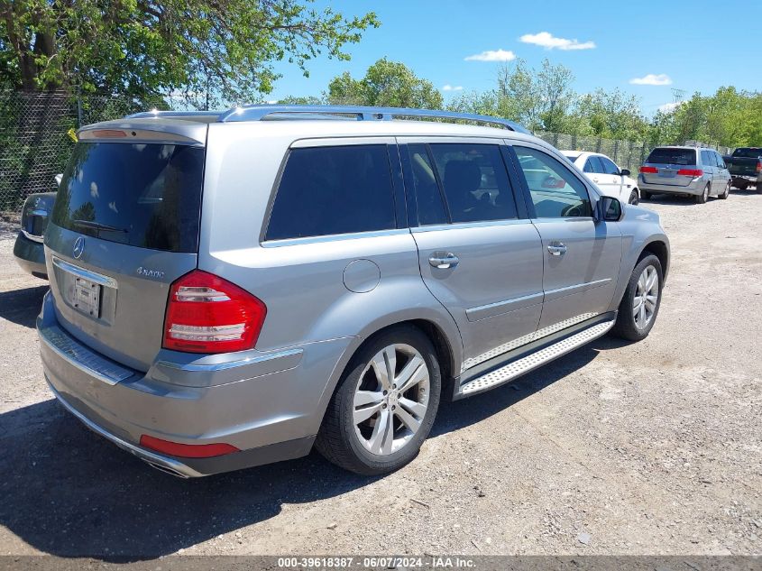 2010 Mercedes-Benz Gl 450 4Matic VIN: 4JGBF7BE0AA533711 Lot: 39618387