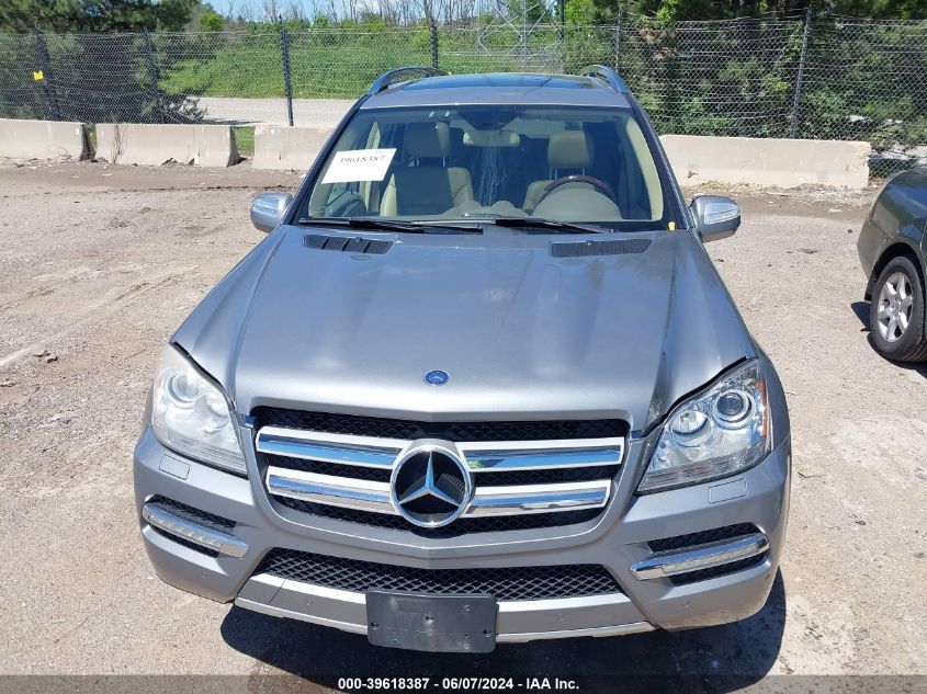 2010 Mercedes-Benz Gl 450 4Matic VIN: 4JGBF7BE0AA533711 Lot: 39618387