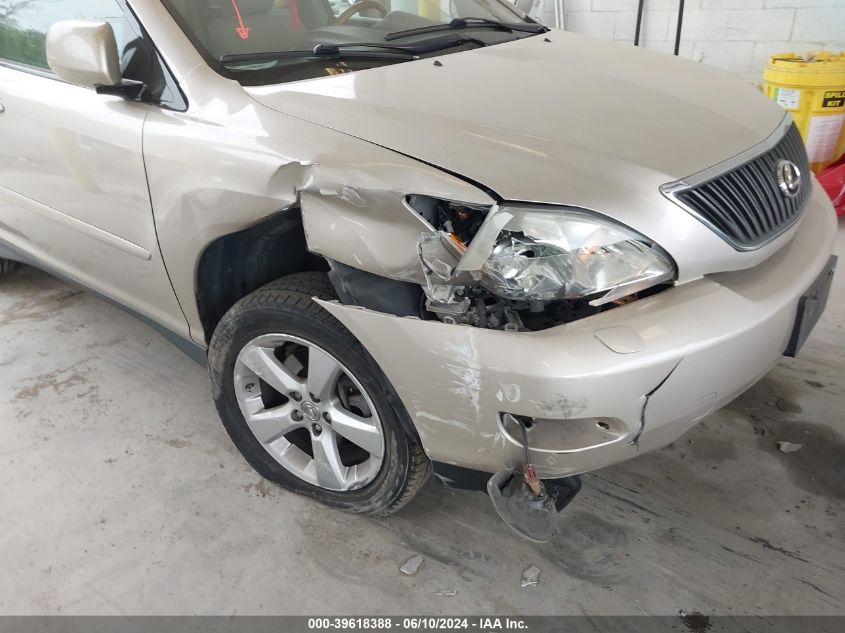 2007 Lexus Rx 350 VIN: JTJHK31U572002600 Lot: 39618388