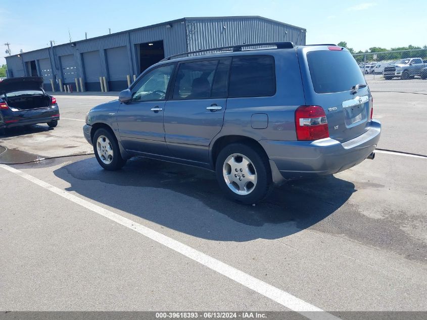 JTEDP21A46012034J 2006 Toyota Highlander Limited V6/Sport V6/V6