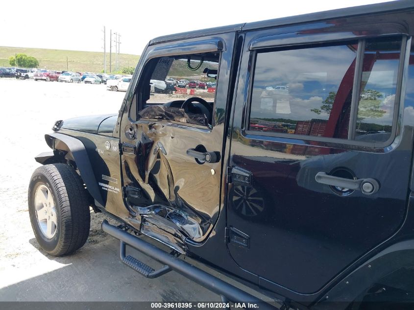 2010 Jeep Wrangler Unlimited Sport VIN: 1J4HA3H18AL141097 Lot: 39618395